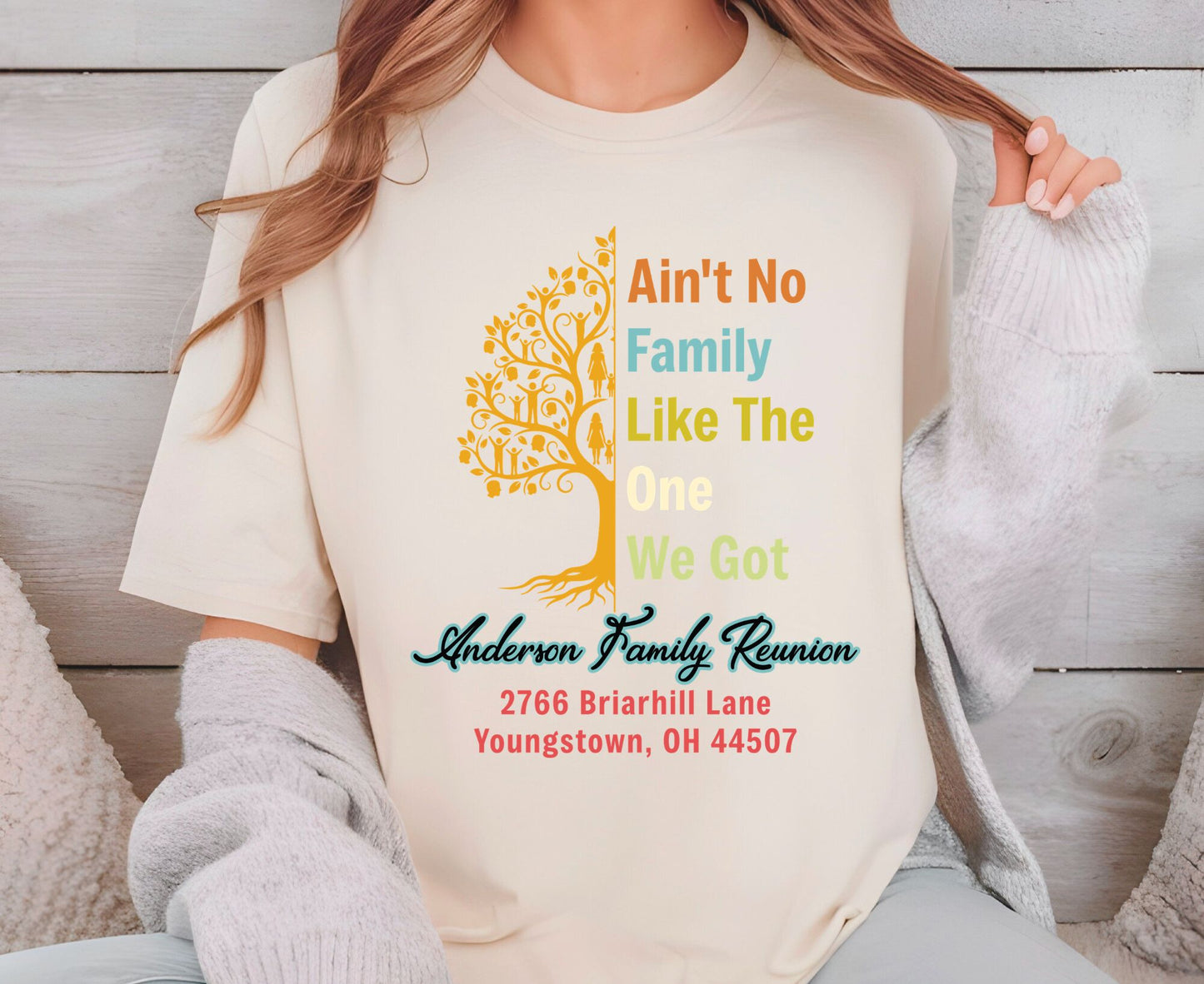 Family Reunion T Shirt Custom Family Reunion 2026 Tee