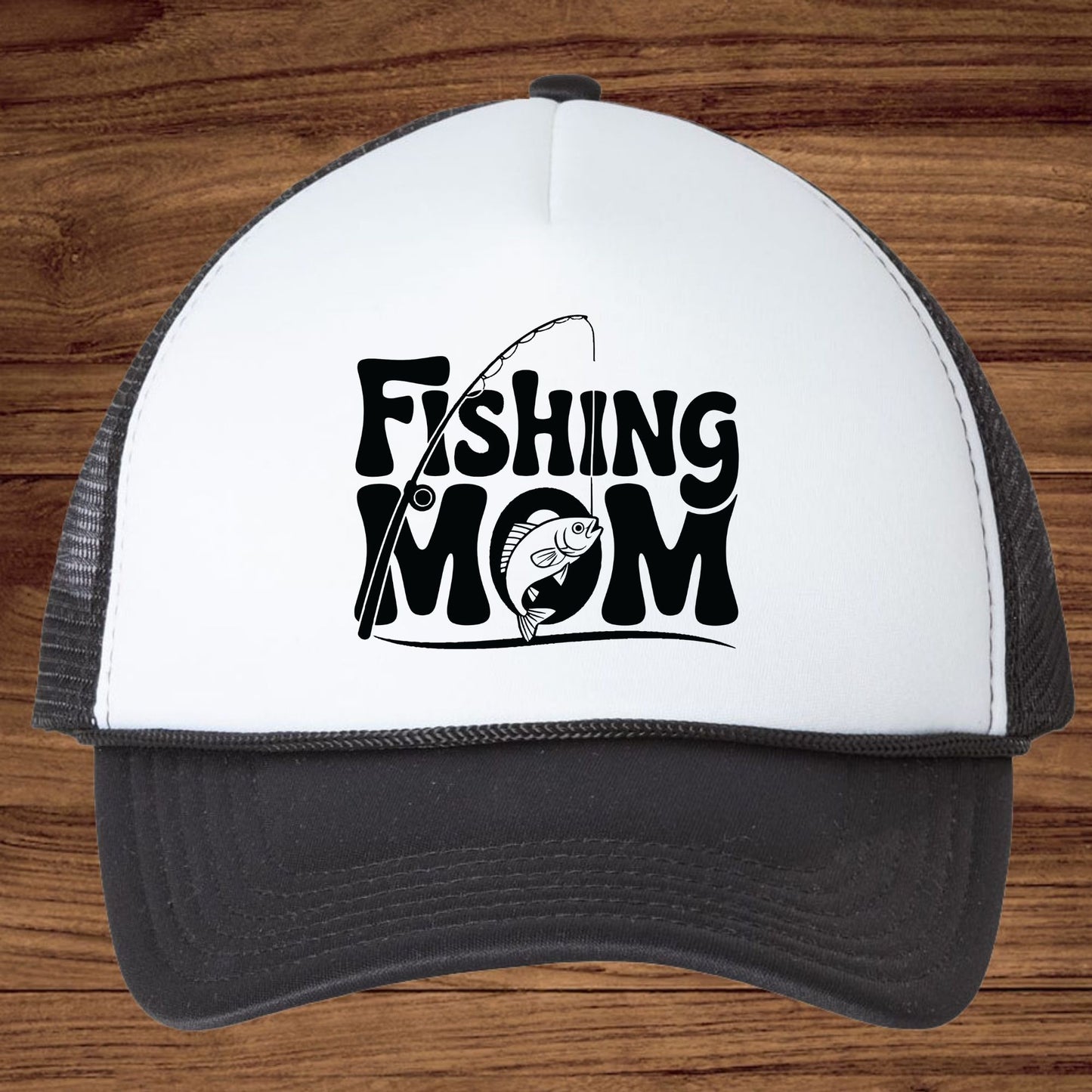 Fishing Mom DTF Transfer ready to Press