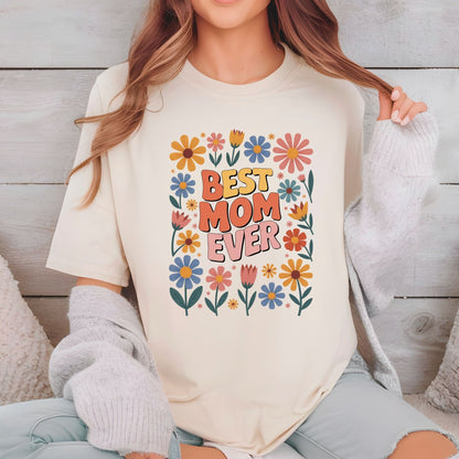 Flower Mom DTF Transfer