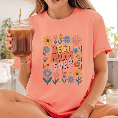 Flower Mom DTF Transfer