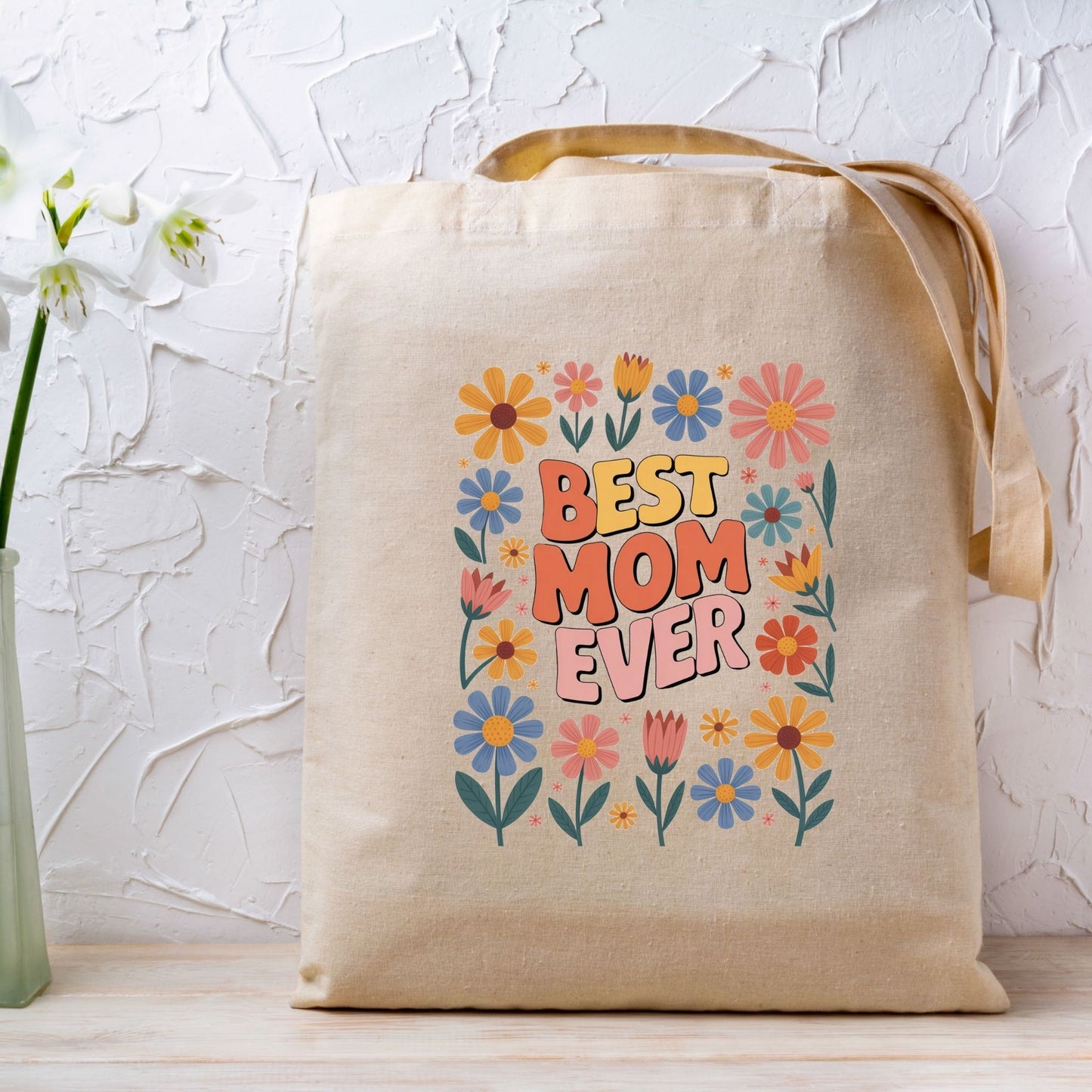 Flower Mom DTF Transfer