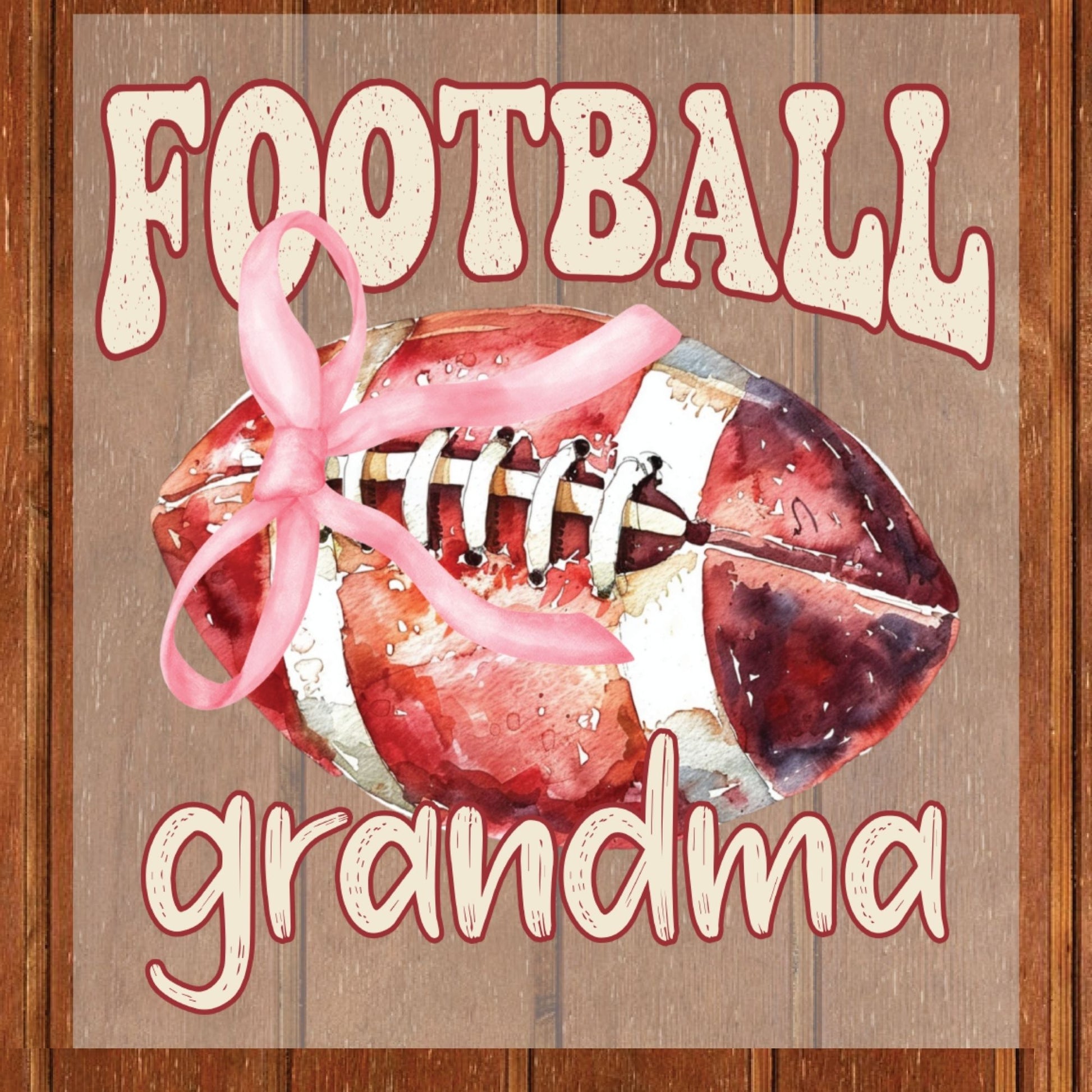 Football Grandma DTF Transfer ready to Press Sport Touchdown Heat Transfer for Shirts Soccer Nanny UV Sticker Prints Iron On Transfer