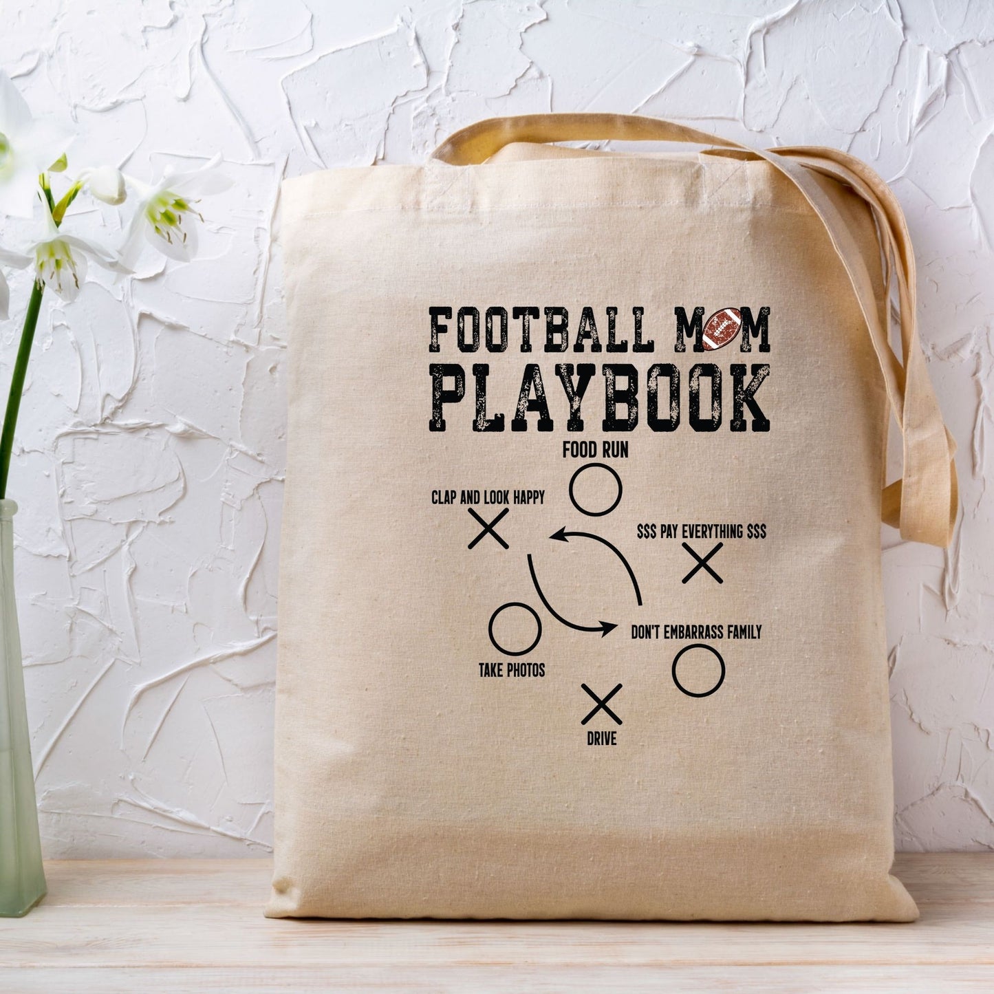 Football Mom Playbook DTF Transfer