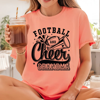 Football and Cheer Grandma DTF Transfer ready to Press