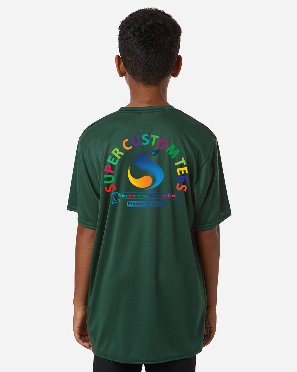 Custom Youth Performance T Shirts - Short Sleeve - Sport-Tek - YST350