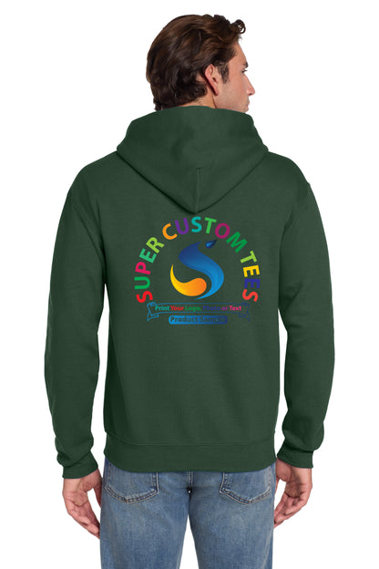 Jerzees 4997 - Unisex Super Sweats NuBlend Fleece Pullover Hoodies