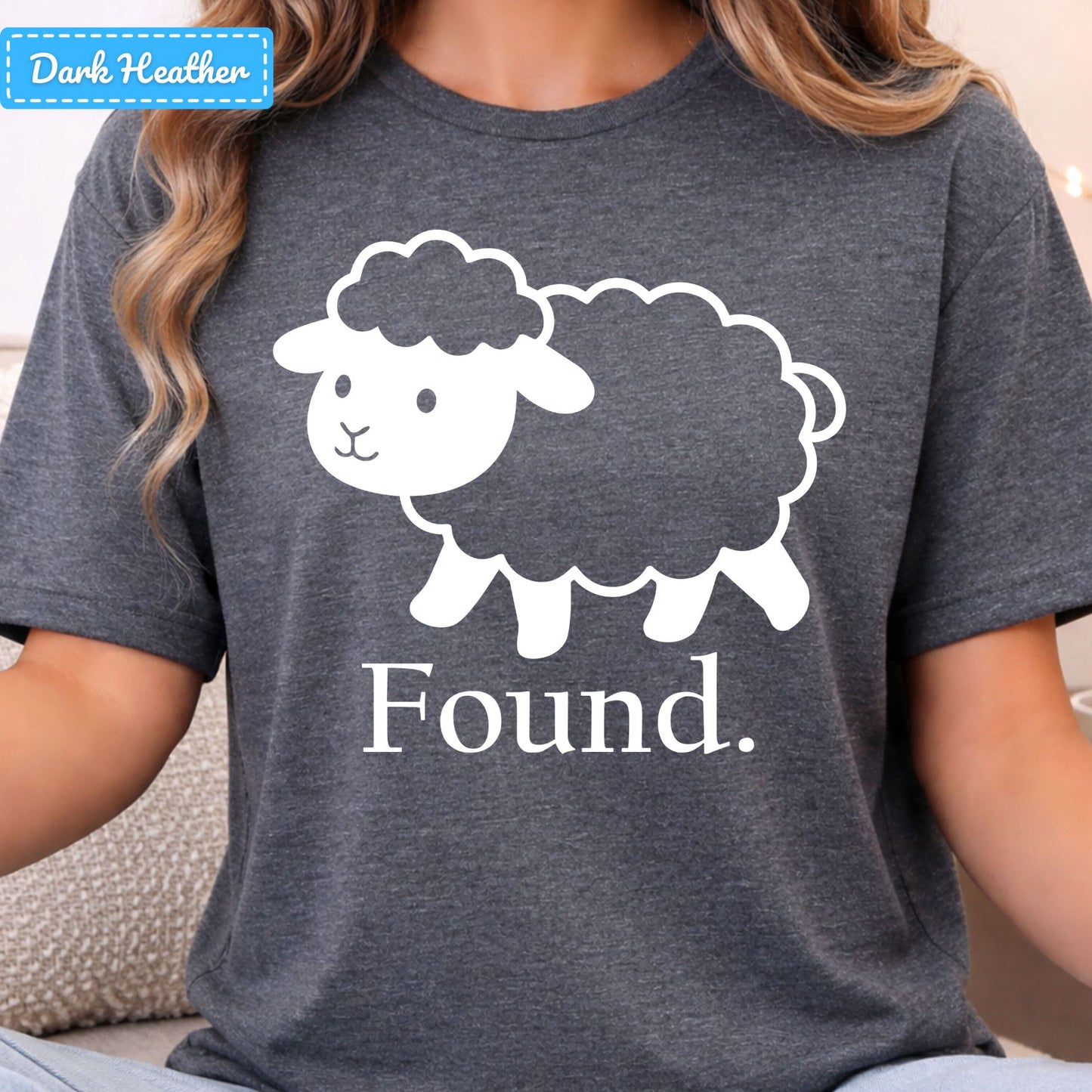 Found Sheep Christian T-Shirt, Lost Sheep Parable Sweatshirt, Faith Tee