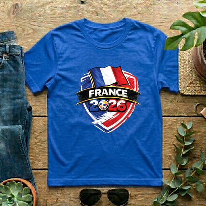 France World Cup T Shirt Soccer Supporter Tees