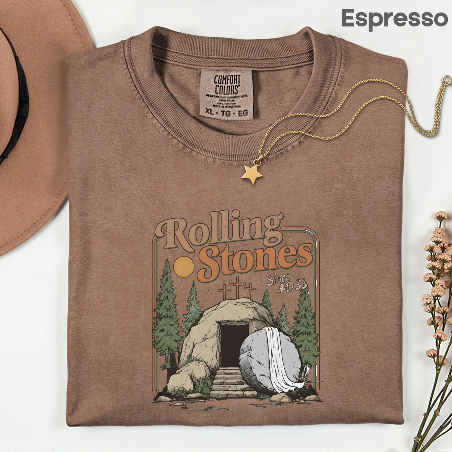 Rolling Christian Comfort Colors T Shirts