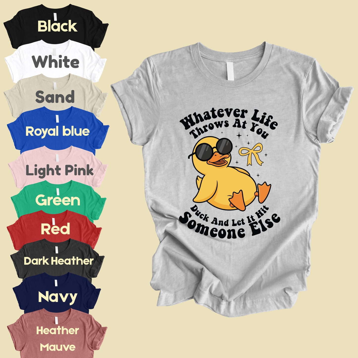 Funny Sarcastic Goose Comfort Colors T Shirt