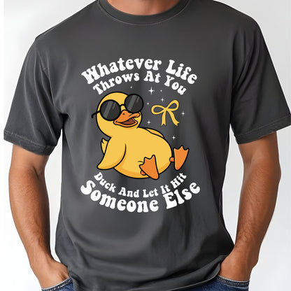 Funny Sarcastic Goose Comfort Colors T Shirt