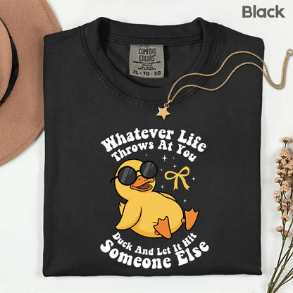 Funny Sarcastic Goose Comfort Colors T Shirt