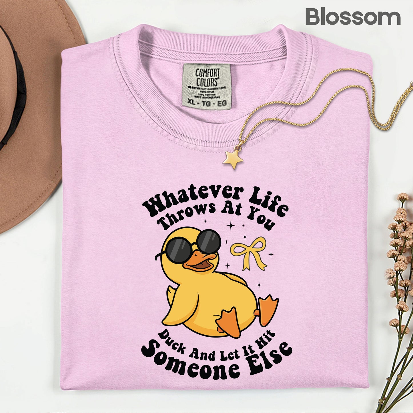Funny Sarcastic Goose Comfort Colors T Shirt