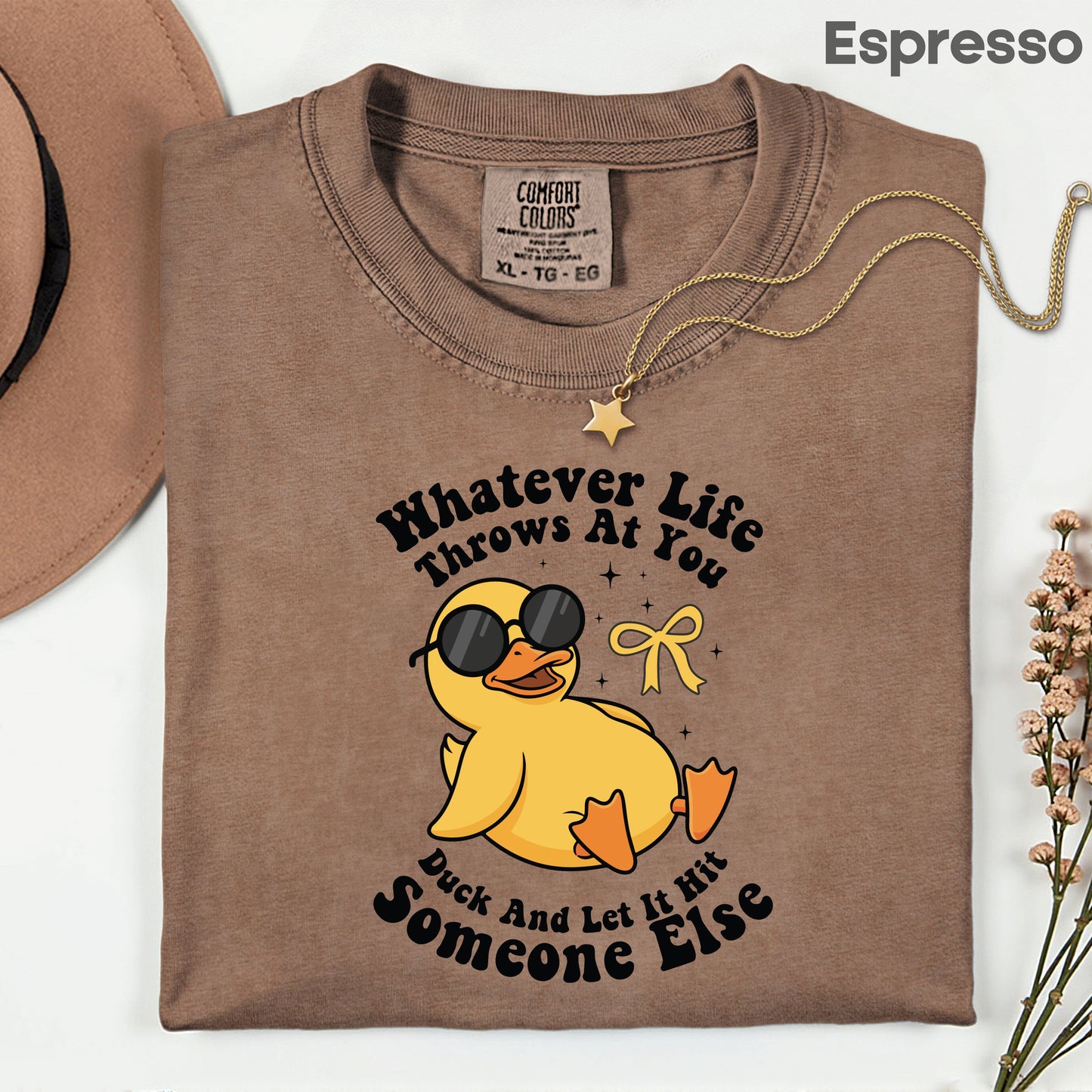Funny Sarcastic Goose Comfort Colors T Shirt