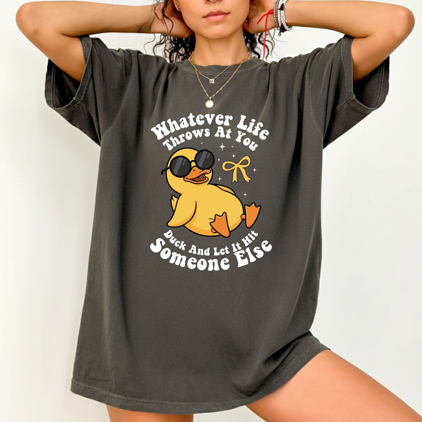 Funny Sarcastic Goose Comfort Colors T Shirt