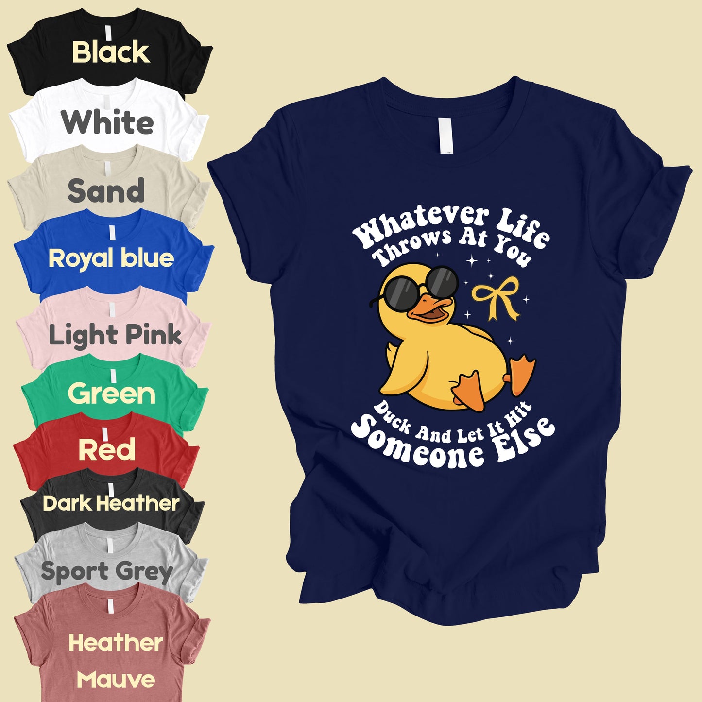 Funny Sarcastic Goose Comfort Colors T Shirt