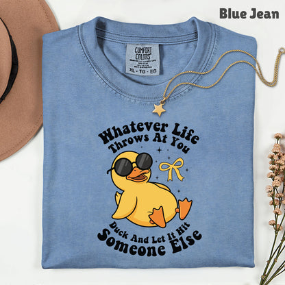 Funny Sarcastic Goose Comfort Colors T Shirt