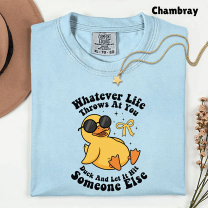 Funny Sarcastic Goose Comfort Colors T Shirt