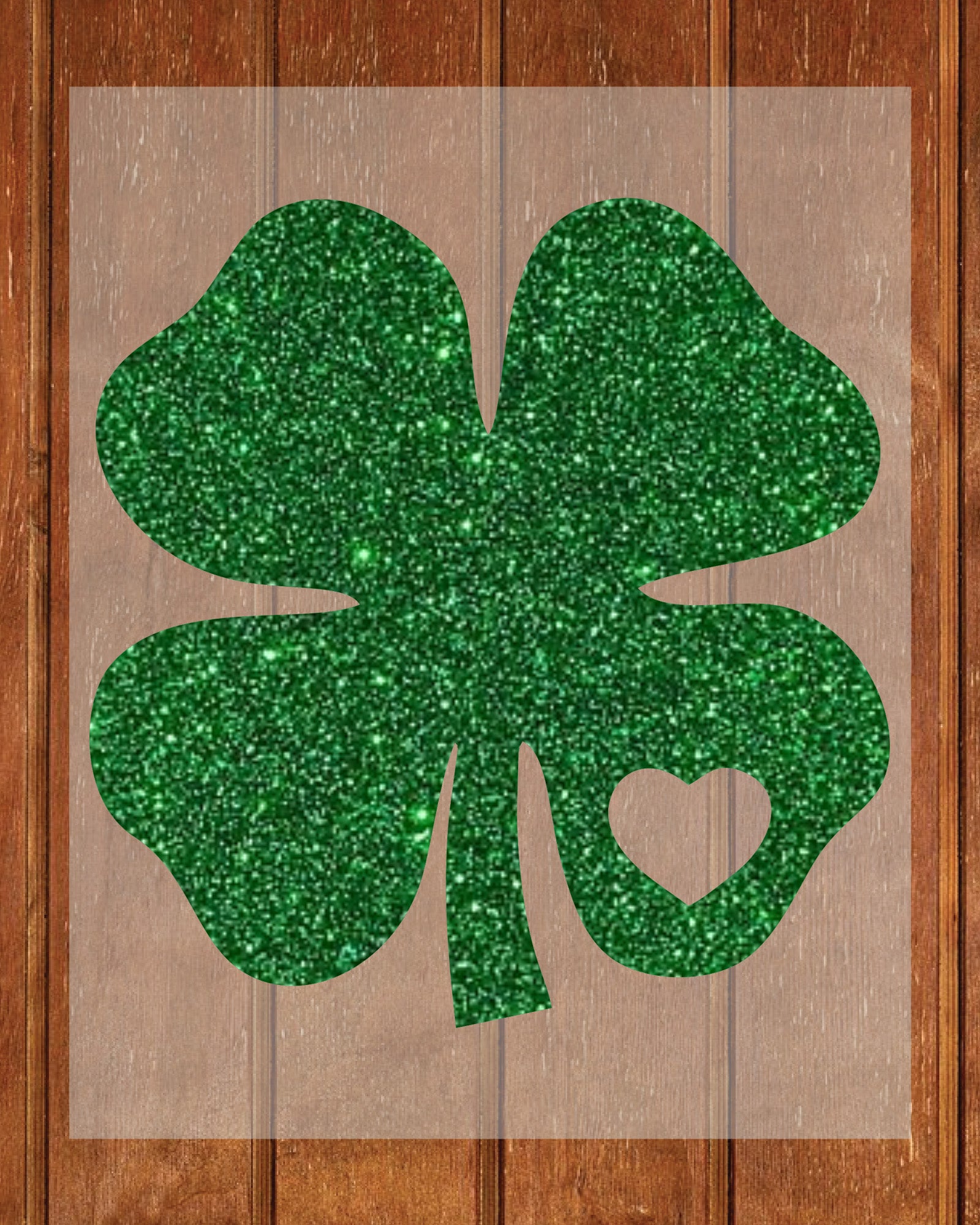 Glitter St Patrick's Day DTF Transfer Film