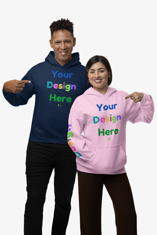 Custom Unisex Hoodie Gildan Heavy Blend Hooded Sweatshirts