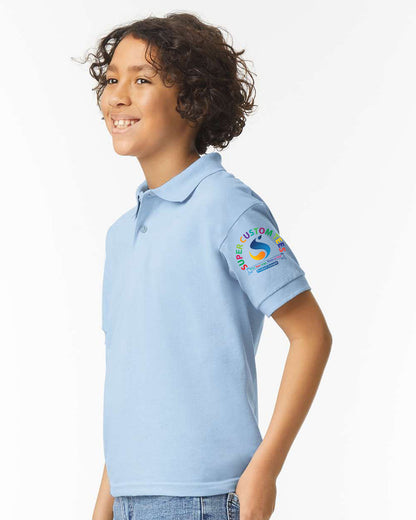 Gildan 8800B - Youth Jersey Polo Youth T Shirt