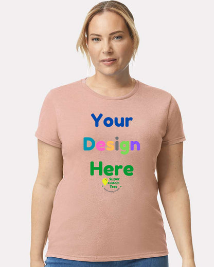 Gildan 5000L Heavy Cotton Women's Short Sleeve T Shirts