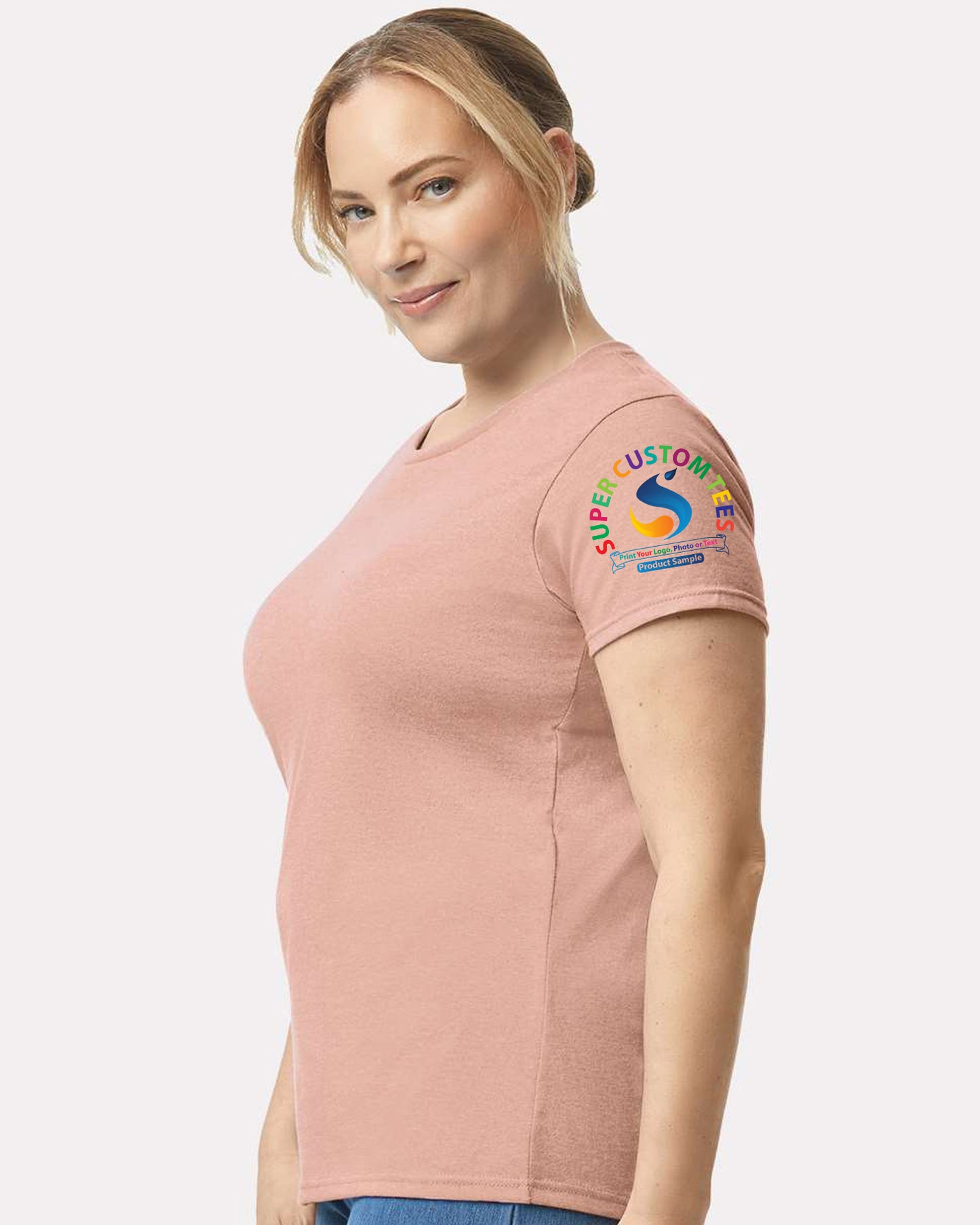 Gildan 5000L Heavy Cotton Women's Short Sleeve T Shirts