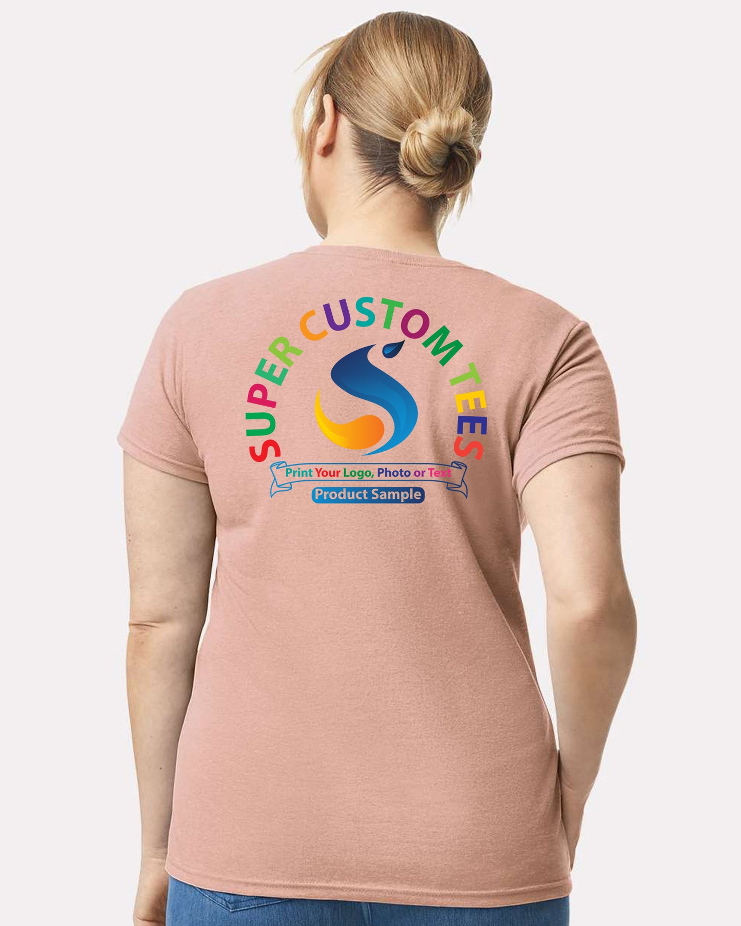 Gildan 5000L Heavy Cotton Women's Short Sleeve T Shirts