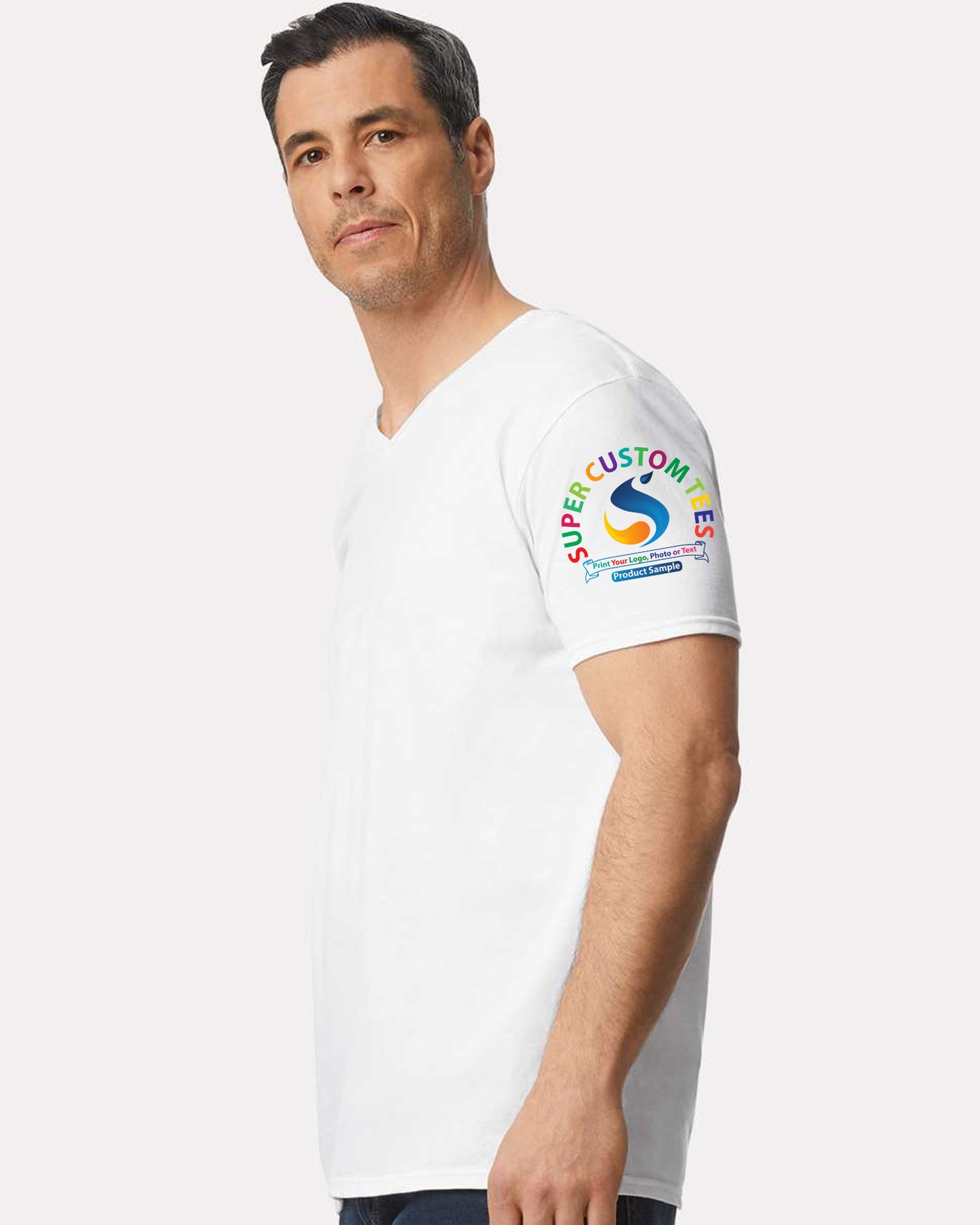 Gildan 64V00 - Unisex Softstyle V-Neck T Shirts