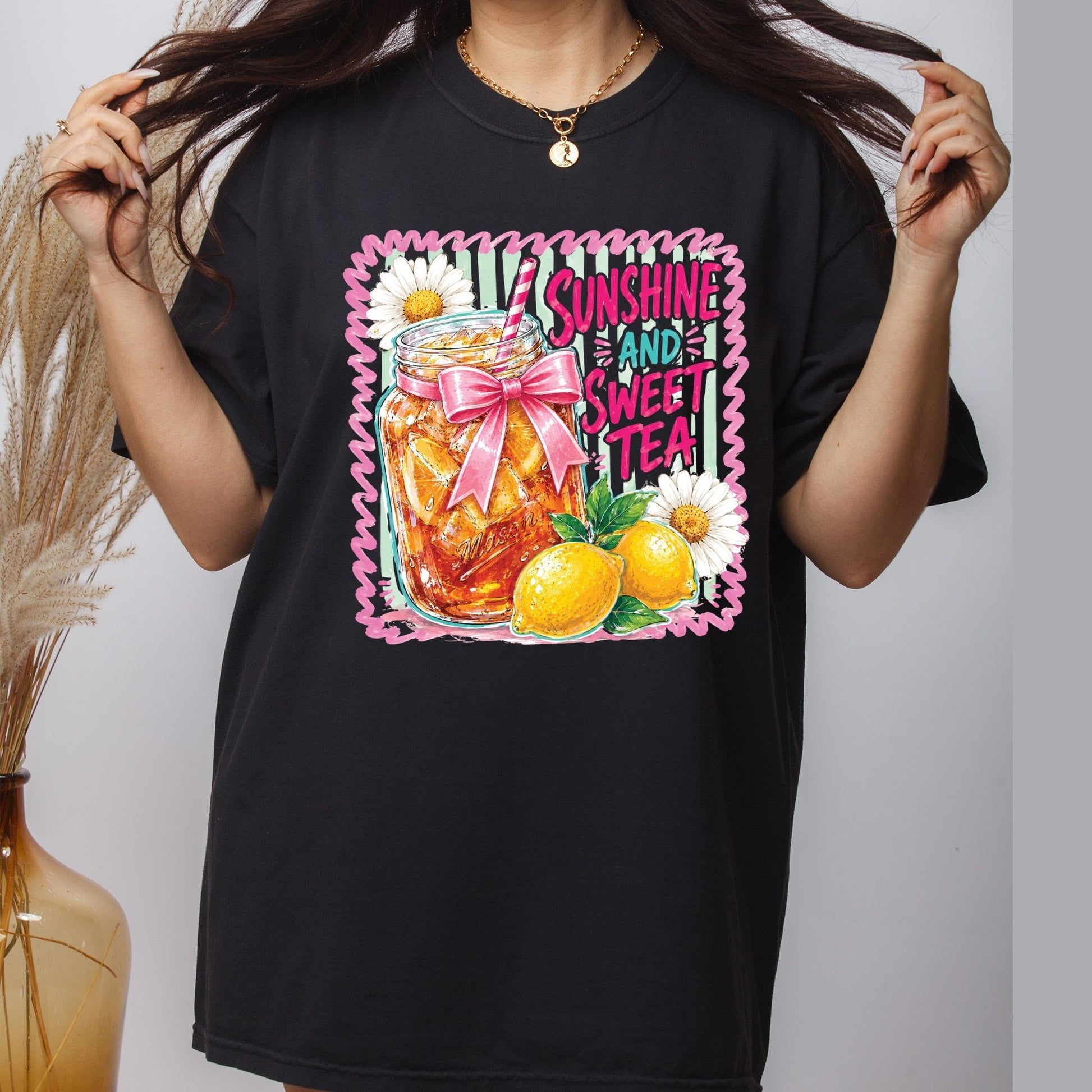 Good Vibes Only Retro Sunset DTF Transfer Ready to Press Summer Vacation UV DTF Sticker Beach Palm Trees Heat Transfer for Shirts