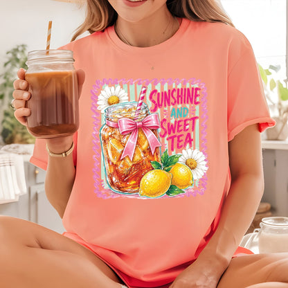Good Vibes Only Retro Sunset DTF Transfer Ready to Press Summer Vacation UV DTF Sticker Beach Palm Trees Heat Transfer for Shirts