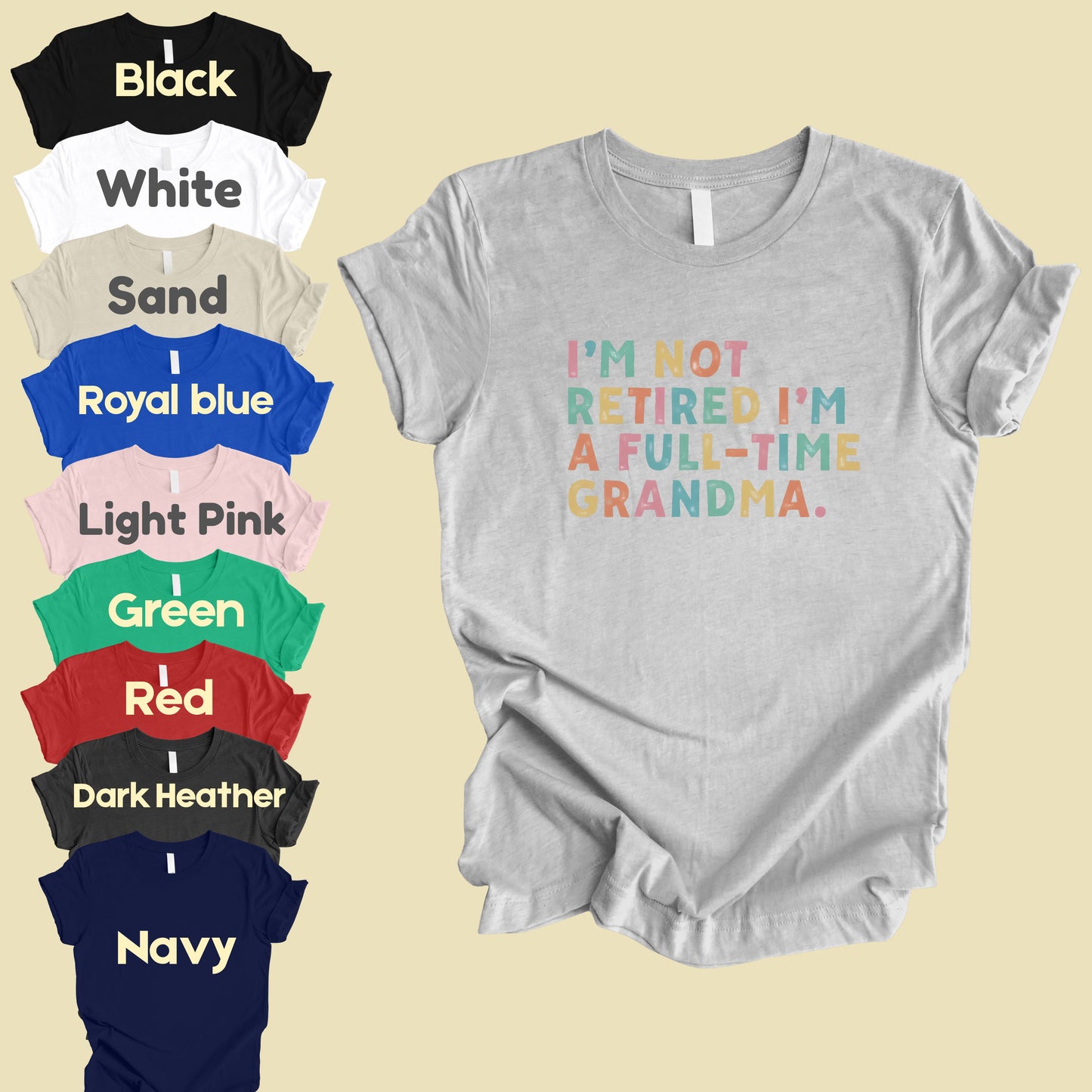 Grandma Comfort Colors T Shirts