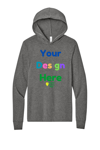 Bella Canvas 3512 - Unisex Jersey Long-Sleeve Hoodies