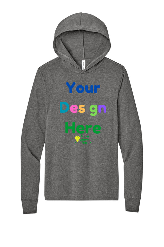 Bella Canvas 3512 - Unisex Jersey Long-Sleeve Hoodies