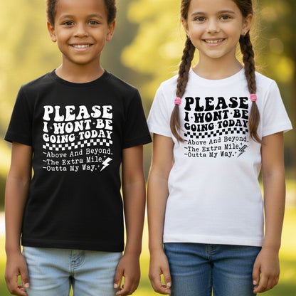 Grunge Places I Won’t Be Going Today Comfort Colors T Shirt