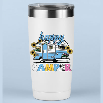 Happy Camper DTF Transfer Ready to Press