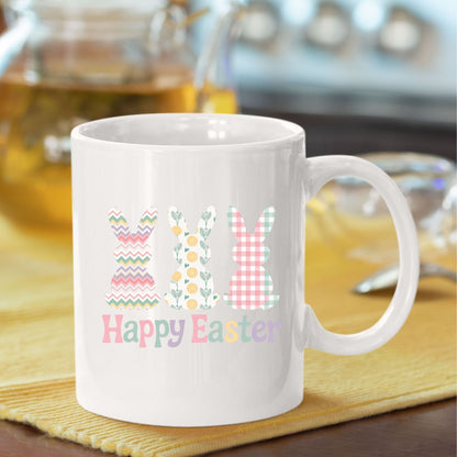 Happy Easter Bunny DTF Transfer ready to Press