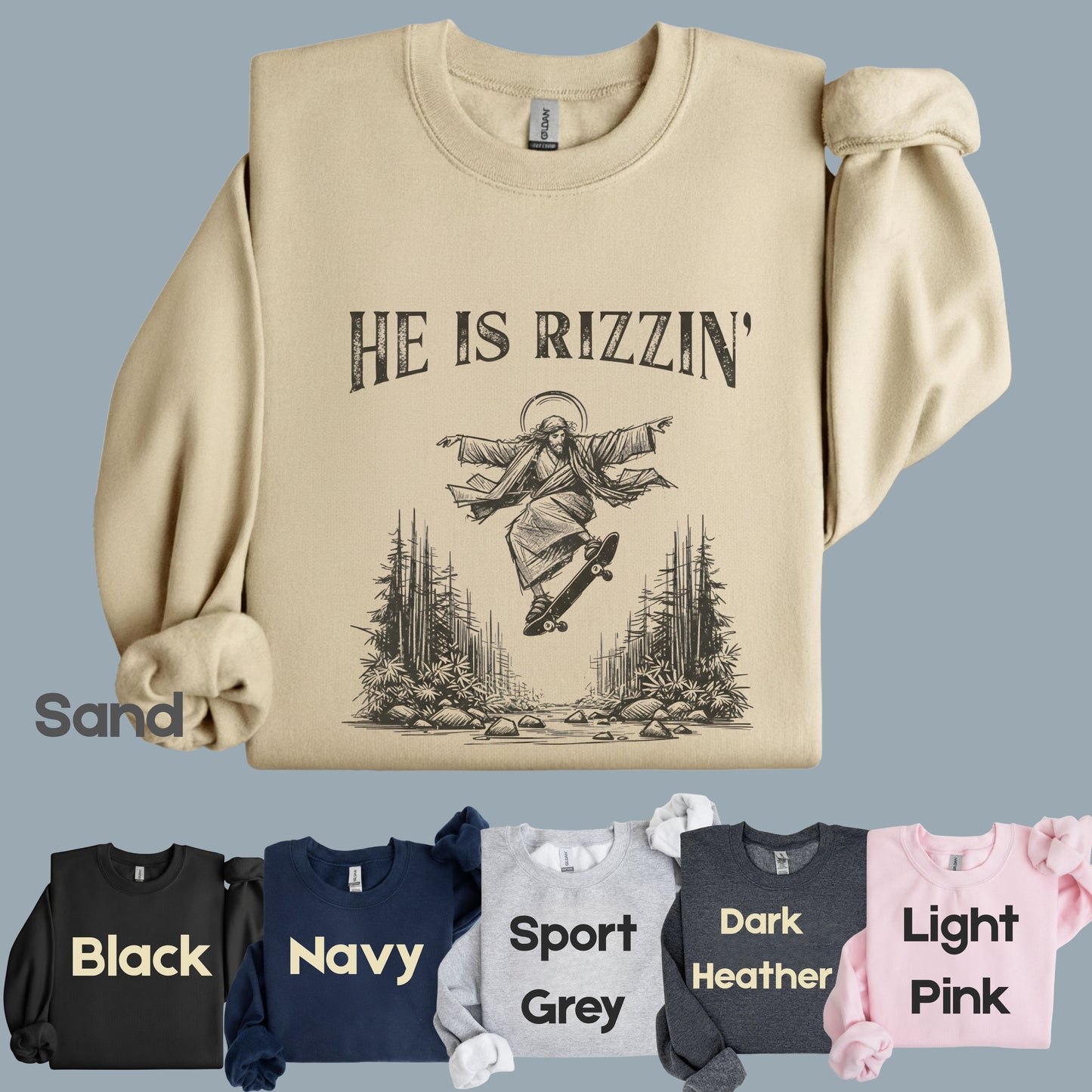 He Is Rizzin Comfort Colors T Shirts