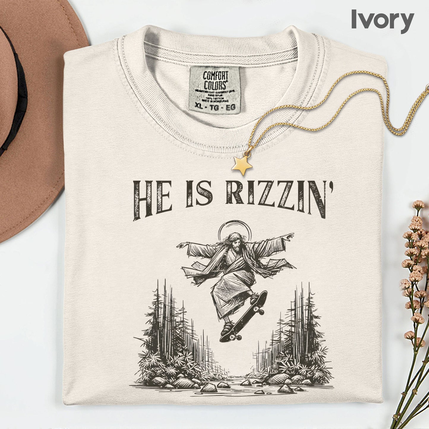 He Is Rizzin Comfort Colors T Shirts