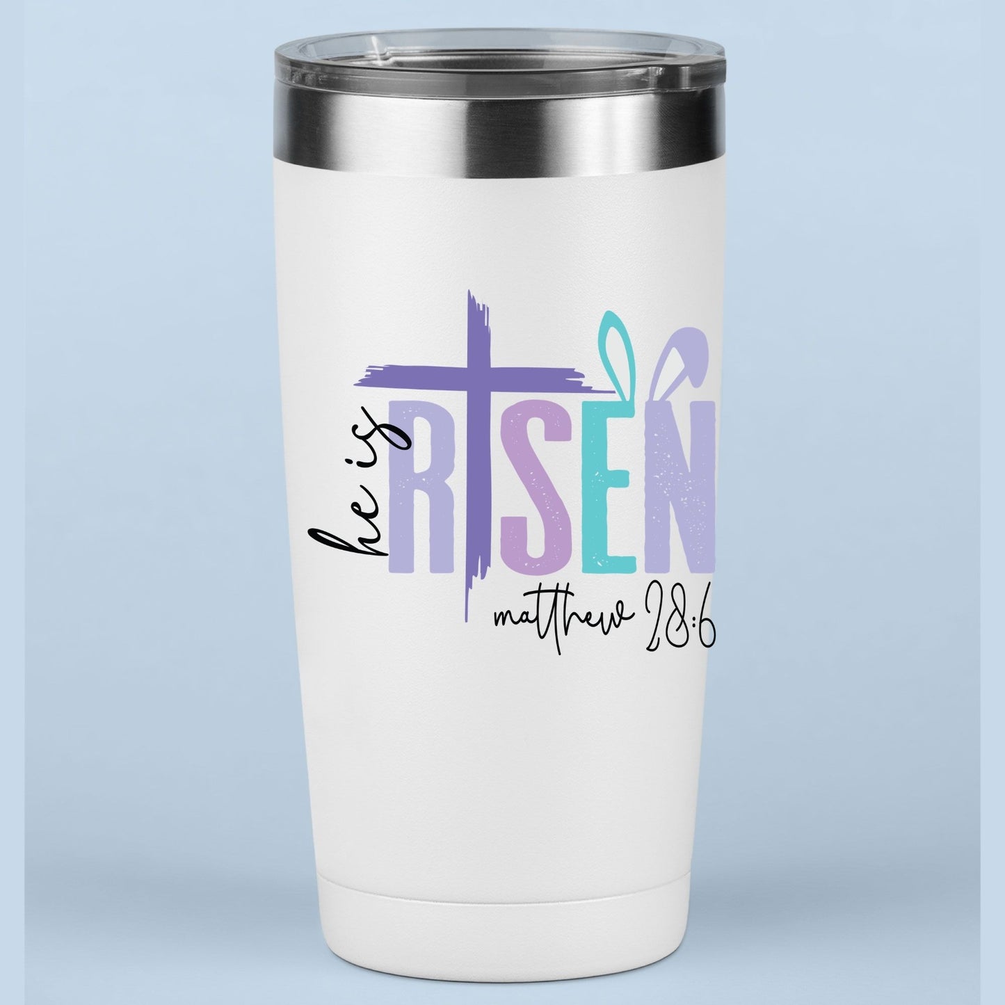 He is Risen Christian Easter DTF Transfer ready to Press