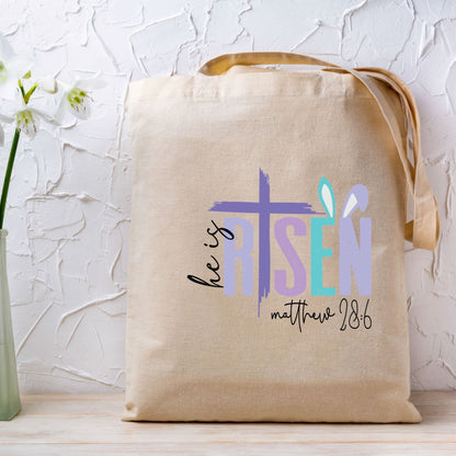 He is Risen Christian Easter DTF Transfer ready to Press