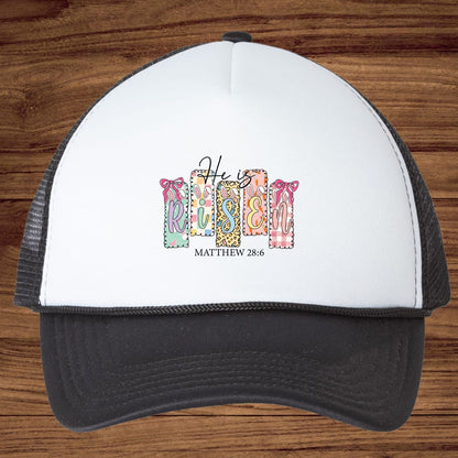 He is Risen Christian Easter DTF Transfer ready to Press