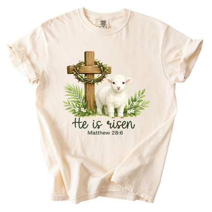 He is Risen Comfort Colors T Shirt