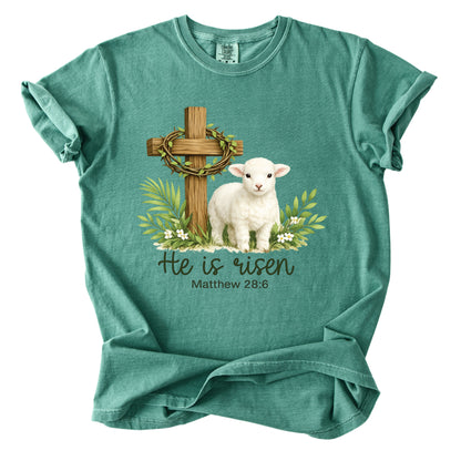 He is Risen Comfort Colors T Shirt