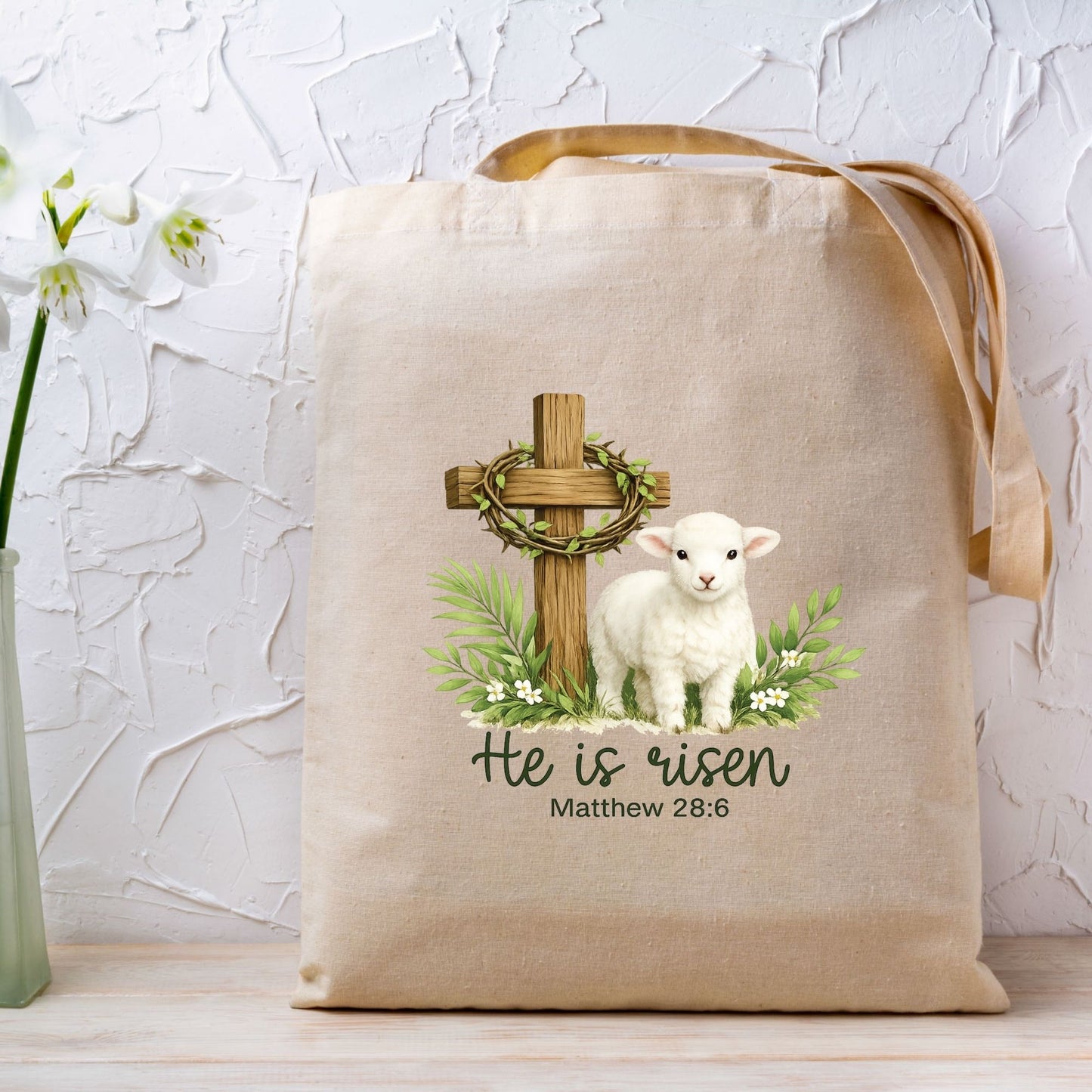 He is Risen DTF Transfer Ready to Press