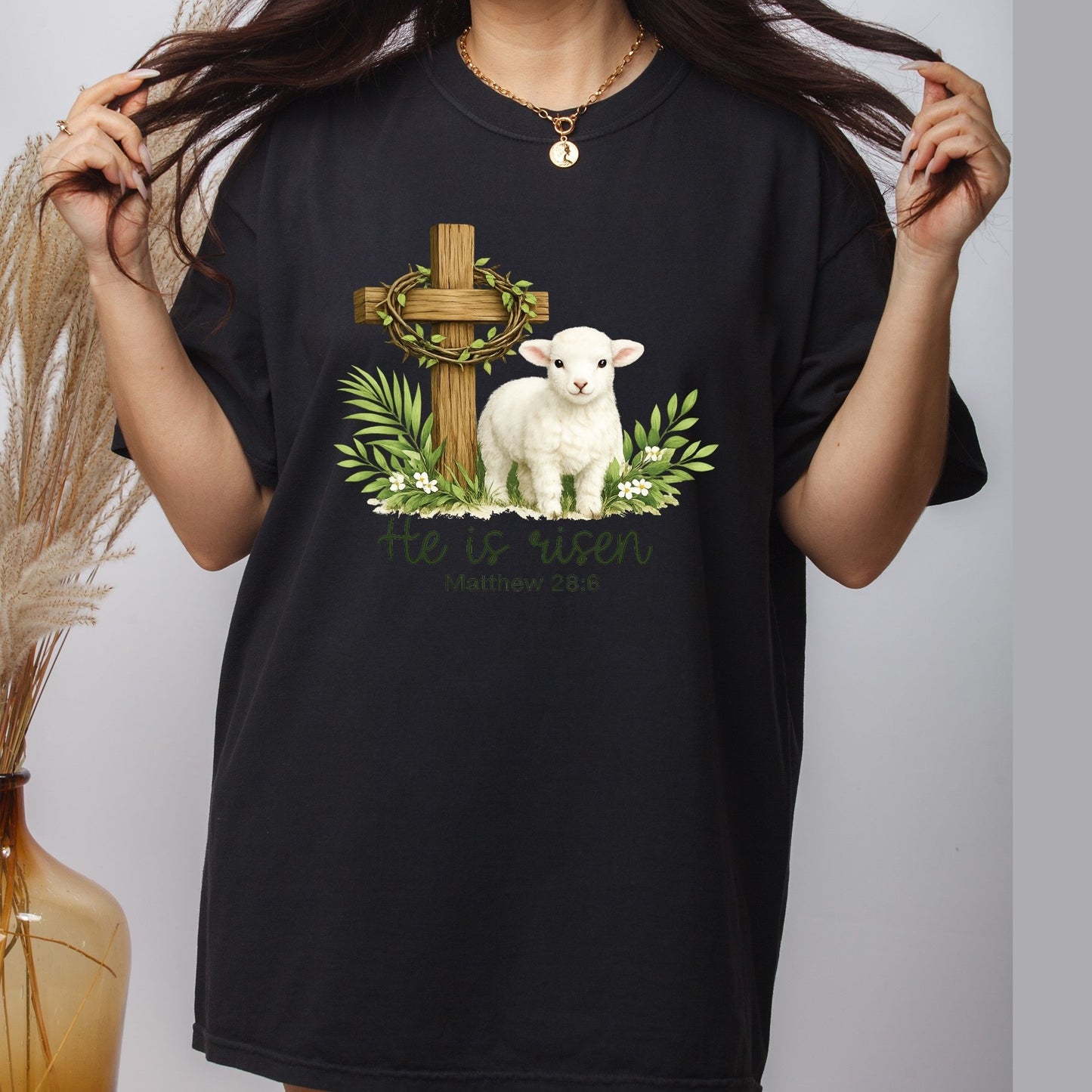 He is Risen DTF Transfer Ready to Press