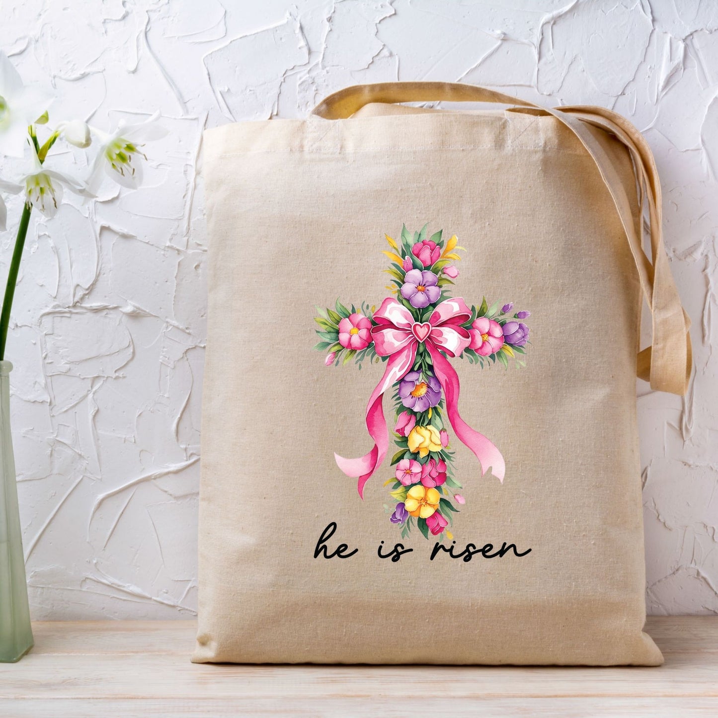He is Risen DTF Transfer ready to Press