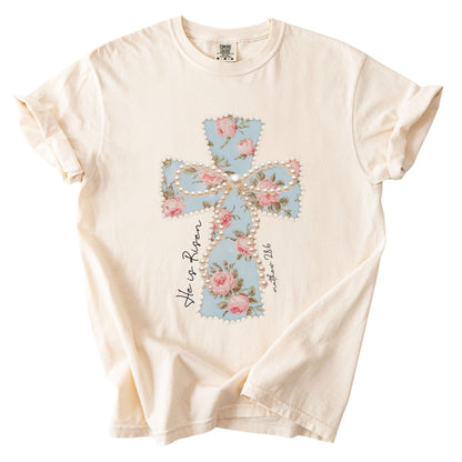He is Risen Easter Comfort Colors T Shirt
