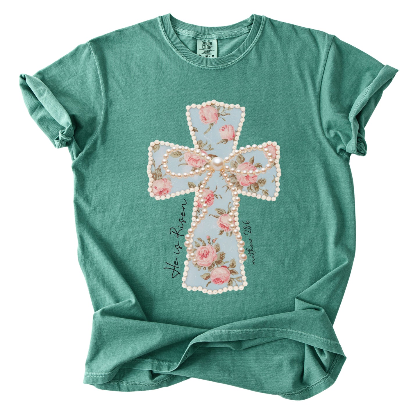 He is Risen Easter Comfort Colors T Shirt