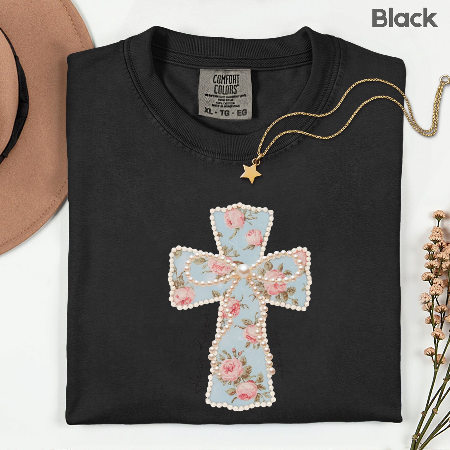 He is Risen Easter Comfort Colors T Shirt